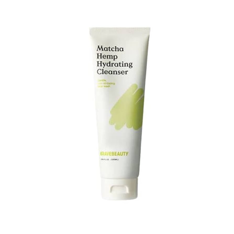 krave beauty Matcha Hemp Hydrating Cleanser