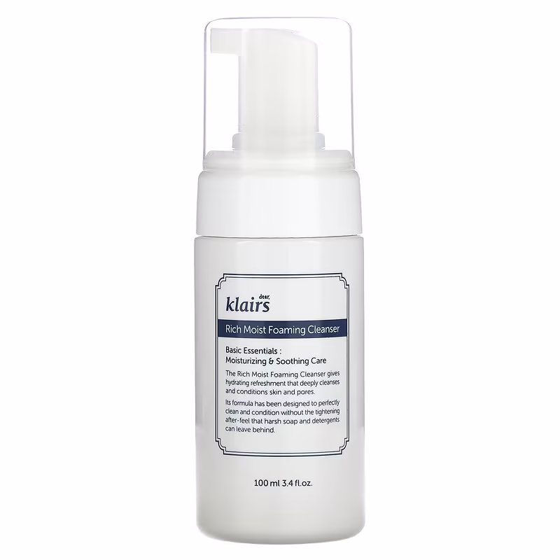 Klairs Rich Moist Foaming Cleanser