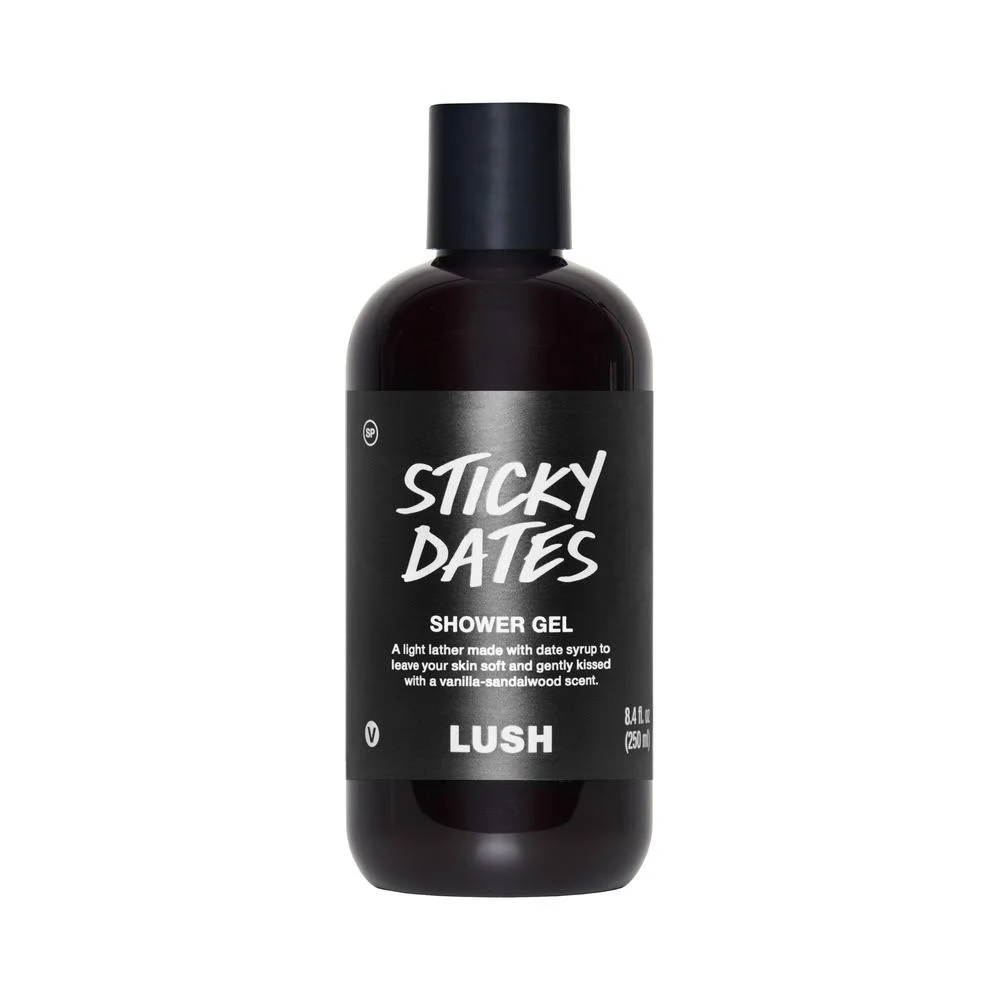 Lush Sticky Dates Shower Gel With Long Lasting Vanilla Scent