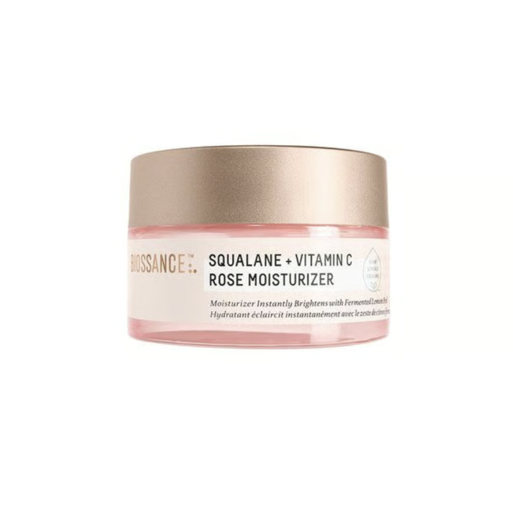 Biossance Squalane + Vitamin C Rose Moisturizer