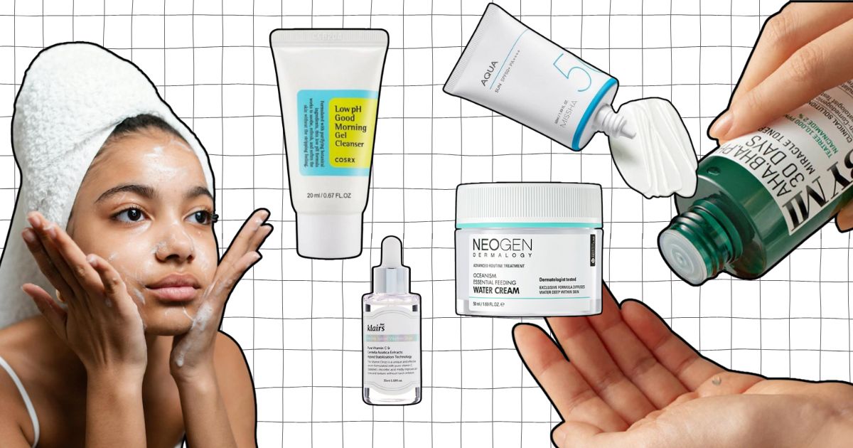 Korean Skincare Morning Routine for Glowy Skin: Non-Comedogenic, Coconut-Free Steps for Uneven Texture, Clogged Pores & Blackheads